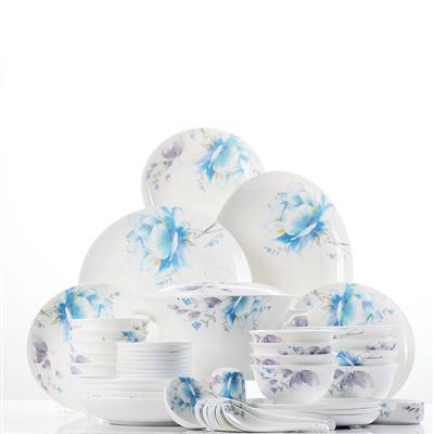 中国人操逼视频48头聆听花开骨瓷礼品餐具套装